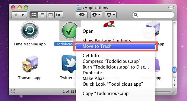How to delete apps on mac computer